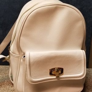 Forever 21 White Backpack